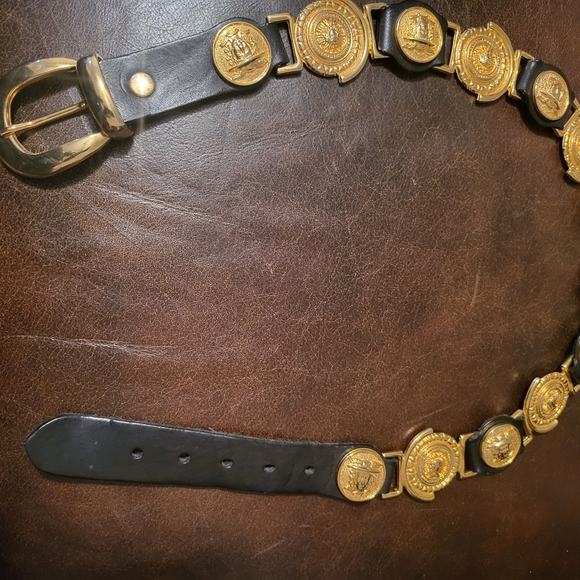 Milos leather belt - Picture 3 of 10